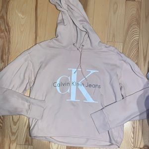 CALVIN KLEIN CROPPED SWEATSHIRT